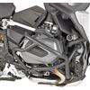 MOTOTOPGUN givi tn5128 paramotore nero compatibile con bmw r 1250 rs 2019 2020 2021 2022 mototopgun