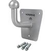 NORDRIVE N50950 Sphere-1, Supporto Universale per portabiciclette Posteriori a Gancio Traino, Fissaggio a Muro o soffitto - Portata Massima 100 kg