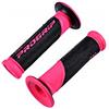 Motodak - Manopola Progrip 732, colore: Nero/Rosa fucsia (pr) Doppia densità 122 mm