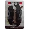 Motocar Coppia pastiglie freno anteriori Ferodo FDB2242EF Liberty Medley 125 150
