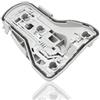 VOALVT Fanale Circuito PER VW Per POLO 9N N/S 2005-2010 LHD 6Q6945257F 6Q6945258F Supporto Lampadina Fanale Posteriore Sinistro/destro Circuito Fanale Posteriore(Left)