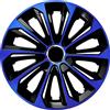 NRM Set da 4 copricerchi 14, colore blu/nero