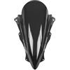 OUVECR Moto Deflettore vento Per Kawasaki Per ZX 4R RR 2023 2024 2025 Deflettori Flusso D'aria Schermo Anteriore Paravento Parabrezza Deflettori(Smoke)
