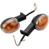 DWBXRRQS Indicatori Direzione Compatibile Con Yamaha Per Booster 50 2T Per BWS 50 Air 2T 2004-2016 5WW-H3330-04-00 5WW-H3340-04-00 Indicatori Di Direzione Sinistro Destro Per Motocicletta