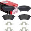 Brembo - Prime - P 85 186 - Pastiglia Freno - Posteriore, set di 4