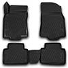 ELEMENT Set di Tappetini Auto in Gomma TPE 3D per NISSAN X-Trail T32 (III, IIIr) | 2013-> | Tappetini Auto Originali 100% Adatti, Tappetini Gomma Auto Antiscivolo Premium 3D, Tappetini 3D per Auto