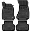 Element Tappetini in gomma antiscivolo premium 3D personalizzati MERCEDES-BENZ GLA-class, 2014-2019, 4 pez.