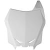 RTECH Piastra Frontale Portan. Bianca Factory Edition Suzuki RMZ 250 2010 - 17/450 2008 - 17