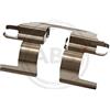 ABS All Brake Systems ABS 1753Q Kit di Pastiglie per freno a disco
