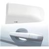 QGMKMVZZBK Maniglia Portiera Esterna Sostituzione Per Range Per Rover Sport Per Discovery Sport LR048299 Coperchio Cappuccio Maniglia Porta Anteriore Sinistra Esterna(bianca)