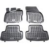 MTM Tappetini Gomma per Seat Ateca 09.2016- Design a Vaschetta, su Misura con Bordi Rialzati cod. 3D 7110
