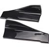 iSpchen Auto Labbro Posteriore Paraurti Posteriore Diffusore Angolo Splitter Universale Paraurti Posteriore Labbro Diffusore Splitter Piccolo Angolo di Avvolgimento Side Gonna Divisore