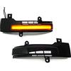 CARALL Kit Freccia Led Per Specchietto Retrovisore, Colore Arancione Con Luce Dinamica Sequenziale, Compatibile Con Mitsubishi ASX Pajero Montero L200 Outlander