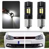 NSLUMO BA15S 1156 P21W 7506 LED DRL lampadine di ricambio per 2009-2014 Polo MK5 GTI 6R Led Daytime Running Lights 2 pz 1200LM 6000K Xenon bianco LED lampadine