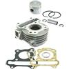 RMS Kit cilindro Kymco 50cc 39mm (Kit cilindri completi) / Cylinder kit Kymco 50cc 39mm (Cylinder Engine Kit)