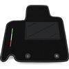 Somer Car Tappetino Auto SOLO LATO GUIDA 1pz compatibile con Suzuki Ignis 2016-2025 | 1 tappeto su misura in moquette, bandiera Italia