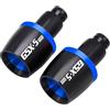 ZYUHUA Per: SUZUKI GSX-S1000 GSX S1000 GSX-S 1000 GSXS1000 2011-2022 7/8 22MM Manopole for manubrio moto Manubrio Grip Tappo terminale Spina 7/8 Inch 22mm(Blue)