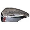 AUTOFORNITURE ITALIA CALOTTA SPECCHIO DESTRA CROMATA LUCIDA PER FIESTA 2008>2017 - B-MAX 2012>