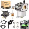 10L0L Kit carburatore pompa carburatore per EZGO-Golf-Cart-TXT-Medalist Marathon 1991-successivi 4 tempi con motori 295cc, sostituisce OEM 72840-G01 26645-G01 72558-G02 26726-G01 26727-G01 601 3901