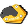 Modeer Compatibile con B.M.W R1300GS Adventure 2024 + cavalletto laterale CNC per moto, cuscinetti di prolunga Gsa 1300 r 1300 gsa r1300 gs adv accessori (oro)