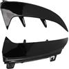 AOWINHIT Canard per Spoiler di Sfiato per Paraurti Posteriore Ad Alta Resistenza per Classe A W177 AMG Line Hatchback Copertura di Sfiato Nera Resistente per Conducenti Dallo Stile Aggressivo