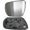 BLuvos Auto Riscaldato Retrovisore Specchio Di Vetro per Suzuki Grand Vitara 2005-2010 2011-2015,sinistro/destro,specchietti retrovisori laterali,A-Left