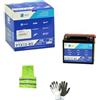 CLICK & GO COMPATIBILE CON KL Brera 300 per anno 2021 al 2023 BATTERIA YTX12-BS PIAGGIO PTX12-BS SPEDITA GIÀ CARICA E PRONTA PER L'USO BATTERIE MOTO 10 AMPERE 12 VOLT 150X87X130MM