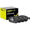 RIDEX PLUS 402B1008P Set d'assale Kit pastiglie freni Anteriore con clip pistone Compatibilità con FORD Focus II Hatchback DA, HCP, DP