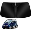 BAYAJIAZ Parasole Parabrezza Pieghevole Finestra Anteriore per Smart City-Coupe 450 Protezione UV Copertura Calore Visiera Estate Accessori Interni