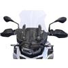 VETJMUA Cupolino Per BMW F800GS F 800 GS Parabrezza Per Moto Deflettore Antivento Rialzato Protezione Per Cupolino Anteriore F800 GS F 800GS moto parabrezza(Transparent)