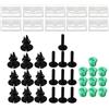 BlissfulAbode Kit di montaggio per minigonna laterale BMW Serie 3, 40 pezzi, compatibile con modelli E90 ed E91