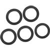 A ABSOPRO Guarnizione Coperchio Serbatoio Olio per Honda CG125 5Pz | Colore Nero, Gomma Morbida, Diametro Interno 4cm, Dimensione 5.6x0.3cm, Buona Tenuta, Resistente Olio, Per JH70