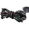 IBNA Lampada fendinebbia Per Fiat Per Ducato (250_, 290_) 2006-2023 2 X 30W H11 Fendinebbia Con Angel Eye DRL Fendinebbia A LED Auto Lampada Marcia Diurna(Filo di cablaggio)