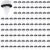 Fydun Rivetti in Plastica per Auto, Fydun 100 Pezzi Clip Fissaggio Pannelli Interni Auto Anteriore e Posteriore Ganci di Fissaggio Pannello per Bagagliaio, Porta Interna, Pannello Di Rivestimento(100 pz)