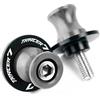 TREONK Supporti per Forcellone Posteriore - M6 Supporti Cavalletto Alluminio Coppia di Nottolini Alza Moto per TRACER 7 Tracer700GT Tracer 7GT
