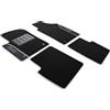 IL TAPPETO AUTO BY FABBRI 3 COLOR0000036A, Tappeti auto moquette antiscivolo, Su misura, 2 Ricami, Argento Compatibile con 500 dal 2007-2013, 500 dal 2013-, 500 C dal 2013-, 500 S dal 2013- NO ELETTRICO - NO HYBRID