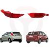 RICAMBYCAR Fanale Retronebbia, Fanalino Catadiottro Compatibile con Ford Fiesta 2008>2017 e CMAX dal 2015 in poi (Coppia)