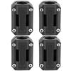 Kuuleyn Blocchi decorativi universali per paraurti per moto, 2 paia per paracolpi per paraurti per motociclette Decorazione per protezione paraurti 22/25/28 mm adatta per R1200GS R1150GS