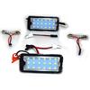 Meimeier LED Luce Della Lampada Targa per FIA T 500 500C 2009-2015 Car Styling Errore Canbus Pure White