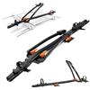 CHROMEMASTER AGURI ACUDA III | Portabiciclette, Portabiciclette da Tetto, Supporto Universale per Biciclette sul Tetto dell'auto, con Serratura | Capacità di Carico Fino a 20 kg | Struttura Leggera in Alluminio