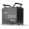 Renogy 12 V 100 Ah Core Mini LiFePO4 batteria al litio fosfato di ferro, migliorata 100 A, BMS 5000 cicli, funzione di protezione dal freddo, batteria al litio per camper, impianto solare, roulotte