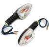 YOIQI Frecce Moto Indicatore di direzione for moto Indicatore luminoso adatto for BMW R1100GS R1100R R1150GS R1150 Adventure ADV R 1100 1150 GS R Lampeggiante anteriore/posteriore Frecce (Color : Transpare