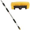 Generico GP Design PROWACH IDROSPAZZOLA TELESCOPICA Professionale Manico 140 A 250 CM SETOLA Morbida Pulsante ON E off SPAZZOLONE per Lavaggio Auto Moto E Camion