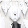 ADMOTO ABS plastica Moto Iniezione Pre-Forato Foro Cowl Carenature Kit Carrozzeria Set Completo Per Yamaha R125 2014-2018 Non verniciato lavagna