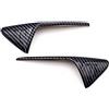 Tesvolution® Coperture per fotocamere laterali Carbon Tesla Model 3 e Model Y - Adesivo per fotocamera spoiler Carbon look come accessorio tuning 2023 + 2024 + 2025