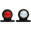 Easy Link 2 x luci di ingombro laterali a LED, telaio del rimorchio del camion rosso e bianco