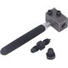 BOROCO Utensile per Doppia Svasatura 45° SAE 3/16 - Svasatore per Tubi Linea Freno in Acciaio al Carbonio, Compatibile con Tubi Rame e Nichel-Rame