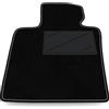 Somer Car Tappetino Auto SOLO LATO GUIDA 1pz compatibile con Mini Cooper F55-5 porte 2015-2024 | 1 tappeto su misura in moquette