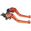 JMOLXURI Leva Freno Leve Frizione Per Piaggio Per NRG Per Liberty 125 Per Leader Per RST Per Liberty 50 4T Per RST Per PTT (E) CNC Scooter Leve Freno Anteriore Disco Posteriore Tamburo Moto Freno Frizione(Shor
