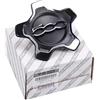 Augustin Group Coprimozzo coperture per mozzi originale per cerchi in lega da 16 pollici Cromo Nero Argento Logo 735626312